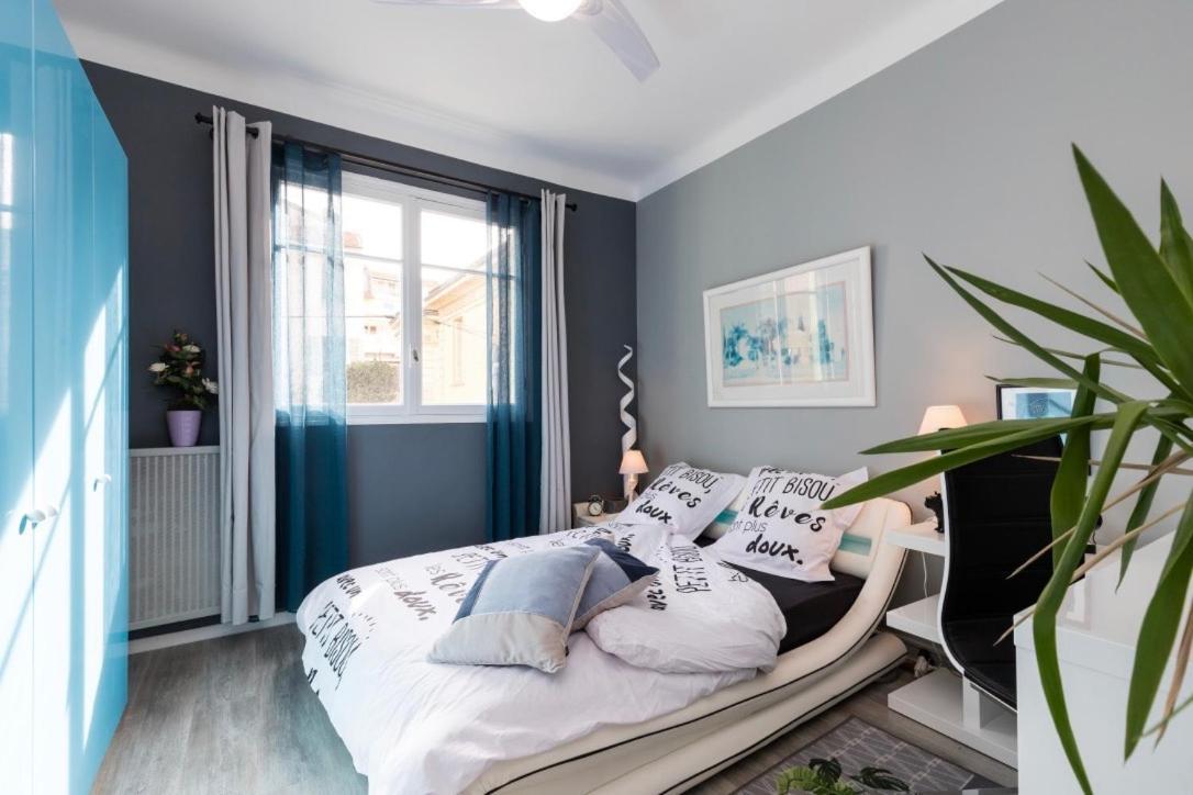Beau 3 Pieces, 7 Pers, 2 Terrasses, Centre, Calme, Securite Lejlighed Nice Eksteriør billede