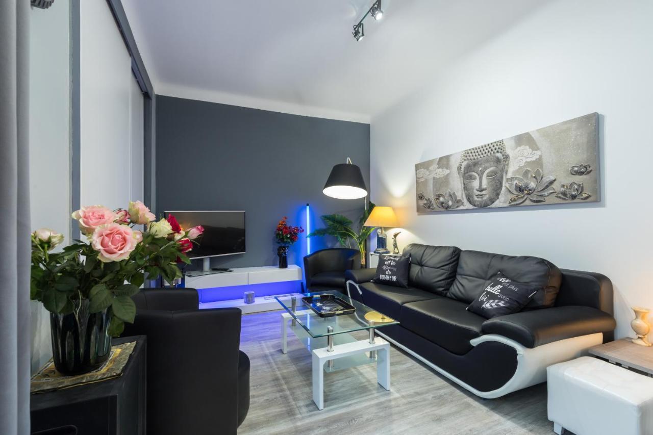 Beau 3 Pieces, 7 Pers, 2 Terrasses, Centre, Calme, Securite Lejlighed Nice Eksteriør billede