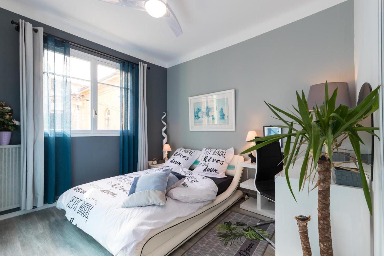 Beau 3 Pieces, 7 Pers, 2 Terrasses, Centre, Calme, Securite Lejlighed Nice Eksteriør billede