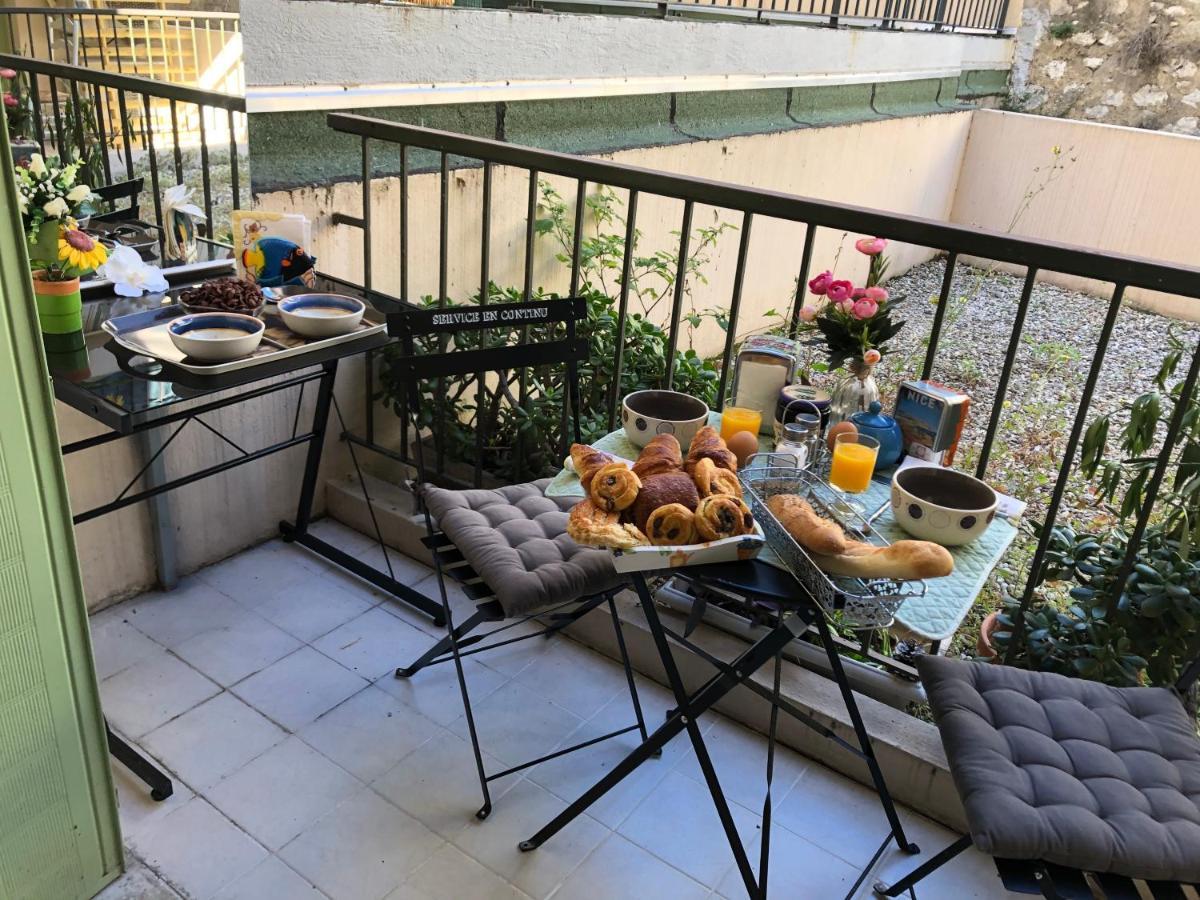 Beau 3 Pieces, 7 Pers, 2 Terrasses, Centre, Calme, Securite Lejlighed Nice Eksteriør billede