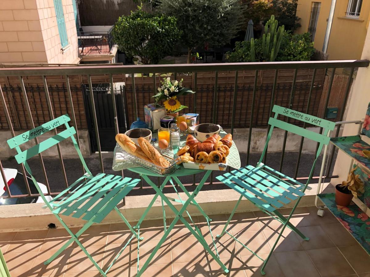 Beau 3 Pieces, 7 Pers, 2 Terrasses, Centre, Calme, Securite Lejlighed Nice Eksteriør billede