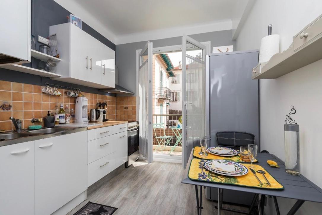 Beau 3 Pieces, 7 Pers, 2 Terrasses, Centre, Calme, Securite Lejlighed Nice Eksteriør billede