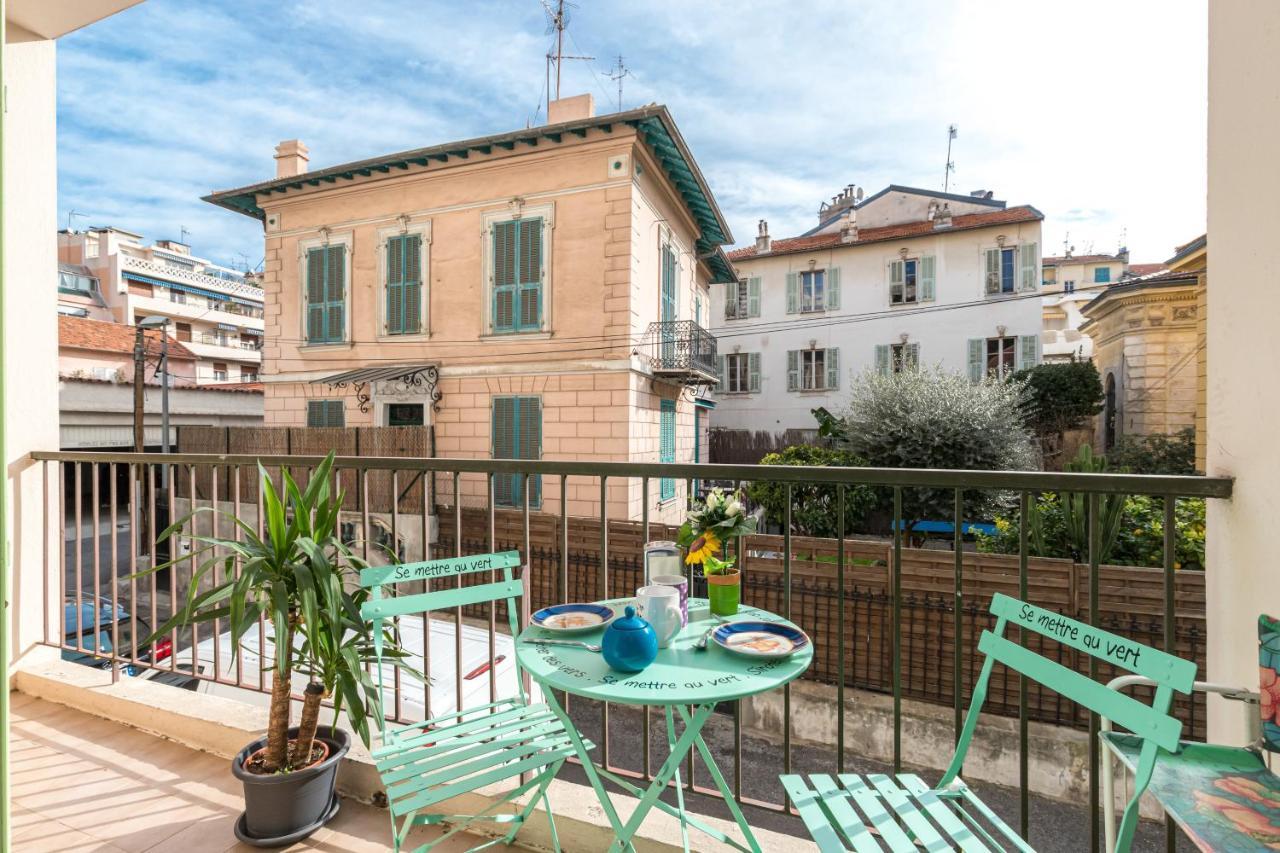 Beau 3 Pieces, 7 Pers, 2 Terrasses, Centre, Calme, Securite Lejlighed Nice Eksteriør billede